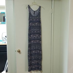 Maxi Stretch Purple Dress